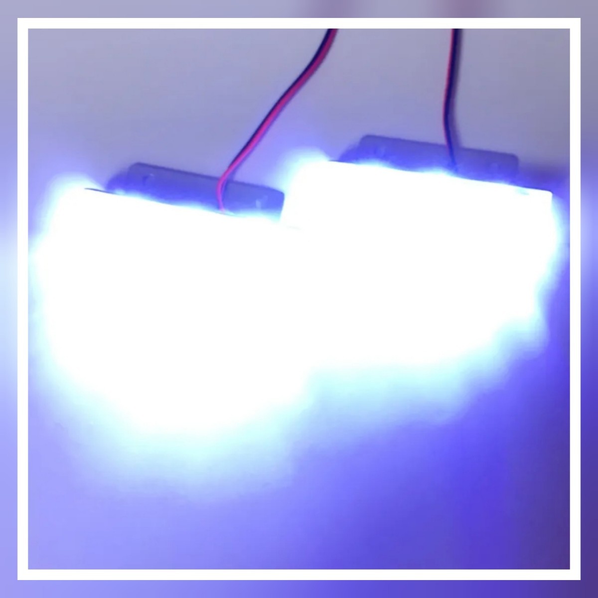 ★LED ストロボ フラッシャー ホワイト スポコン ワイスピ パトライト_画像2