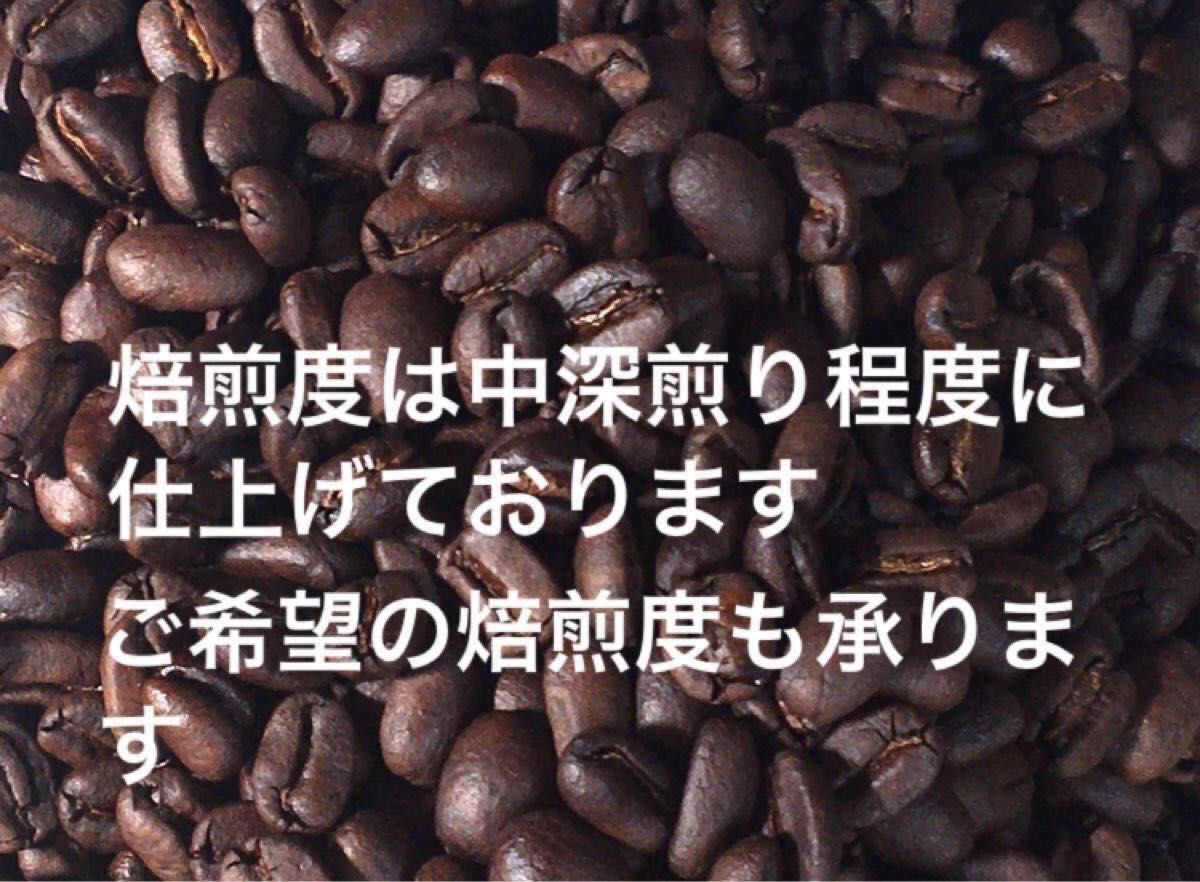 こだわりコーヒー豆　パプアニューギニア　オーガニック　300g 中深煎り　自家焙煎珈琲　プレミアムカイナントゥ