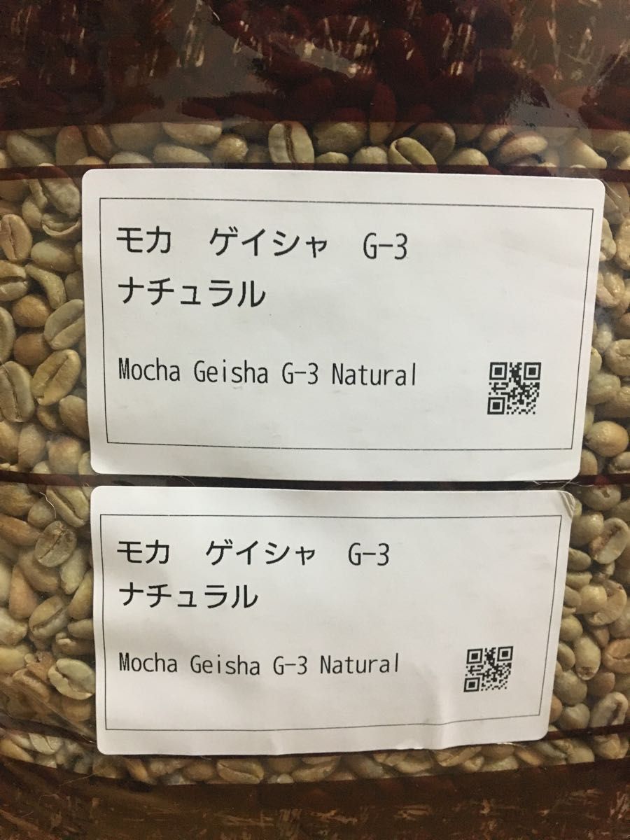 こだわりコーヒー豆　モカゲイシャG-3 300g 中深煎り　自家焙煎珈琲　ガニチ農園　有機栽培　ナチュラル