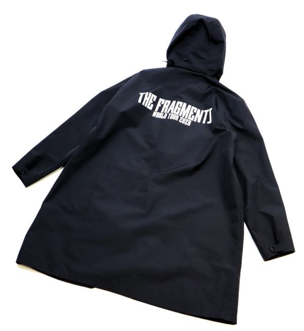 Fragment design x THE FACE FRGMT RAINCOAT TTO-30010-C フラグメント×ザ フェイス ナイロンコート レインコート 藤原ヒロシ 黒 M JZ-21_画像3