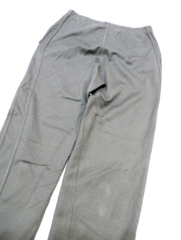 ★ 国内正規品 Louis Vuitton MENS LV エンボスロゴ サイドライン スウェットパンツ ルイヴィトン LOGO SWEAT PANTS グレー L J-10_画像6