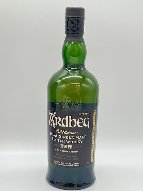 K449【未開栓】 ARDBEG アードベック 10年 700ml 46％ スコッチ ウイスキー 箱付 シングル モルト 洋酒 お酒 ■_画像2