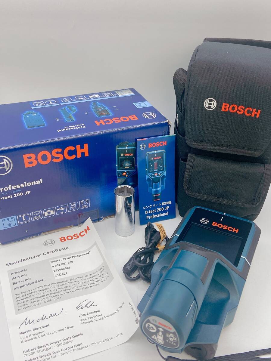 N35403 BOSCH Professional D-tect200JP ボッシュ コンクリート探知機 付属品付 電動工具 測定器 メーカー_画像1