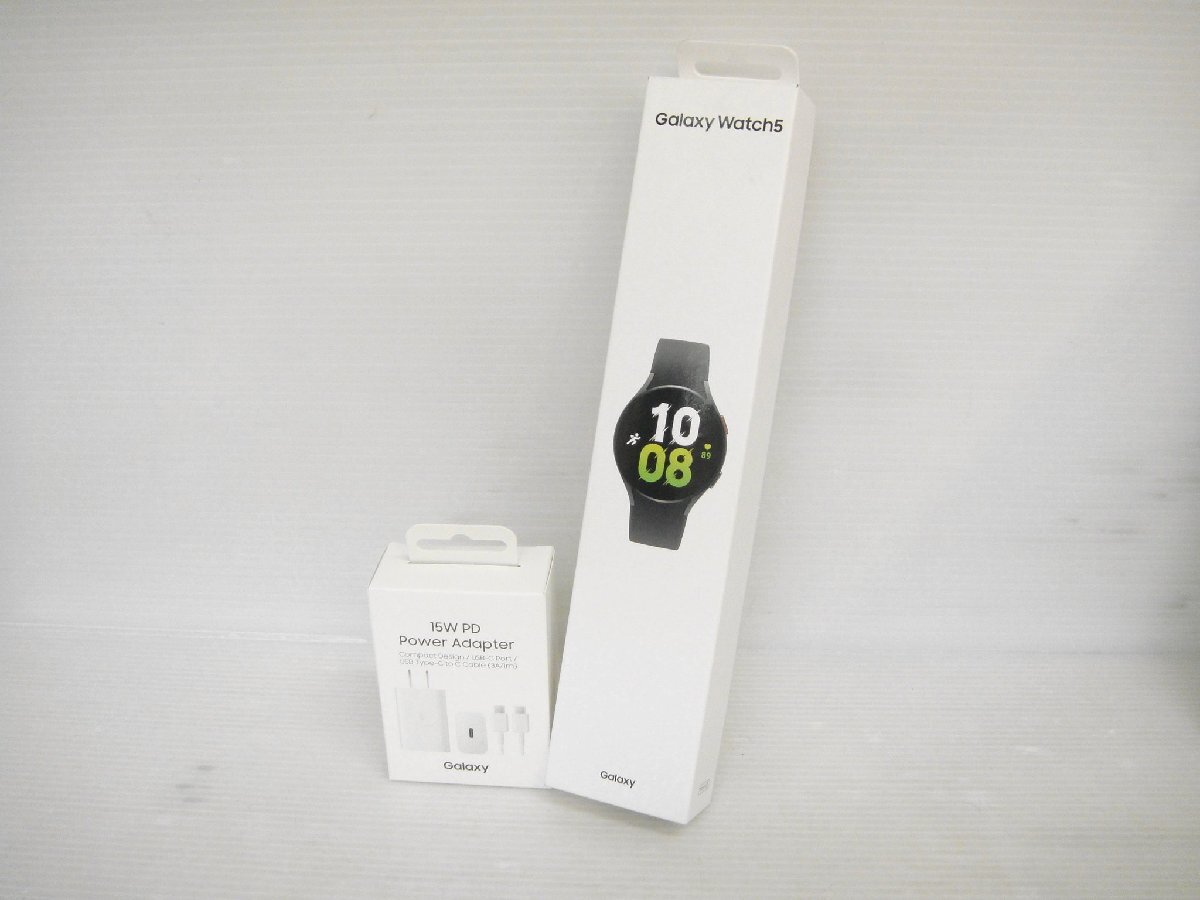 3413 サムスン SAMSUNG Galaxy Watch5 LTE 44mm SM-R915FZAAKDI グラファイト 美品 ギャラクシ―ウォッチの画像7