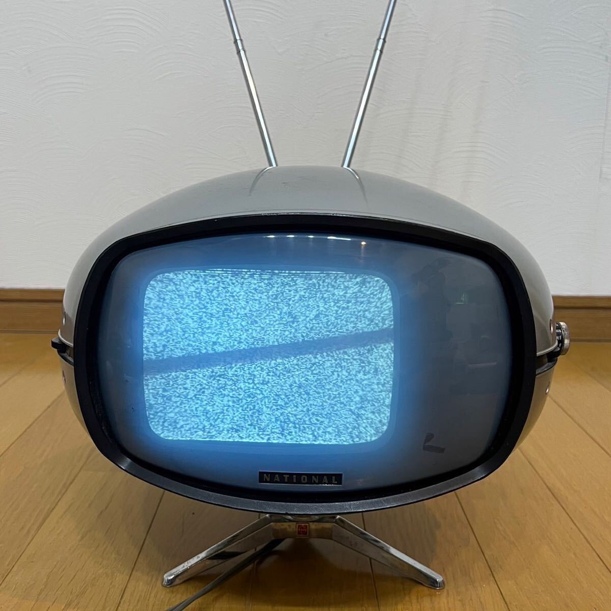 美品 60s 70s ビンテージ ナショナル TR-603A スペースエイジ テレビ スペースTV アポロTV ポップメカ vintage spaceage NATIONALの画像1