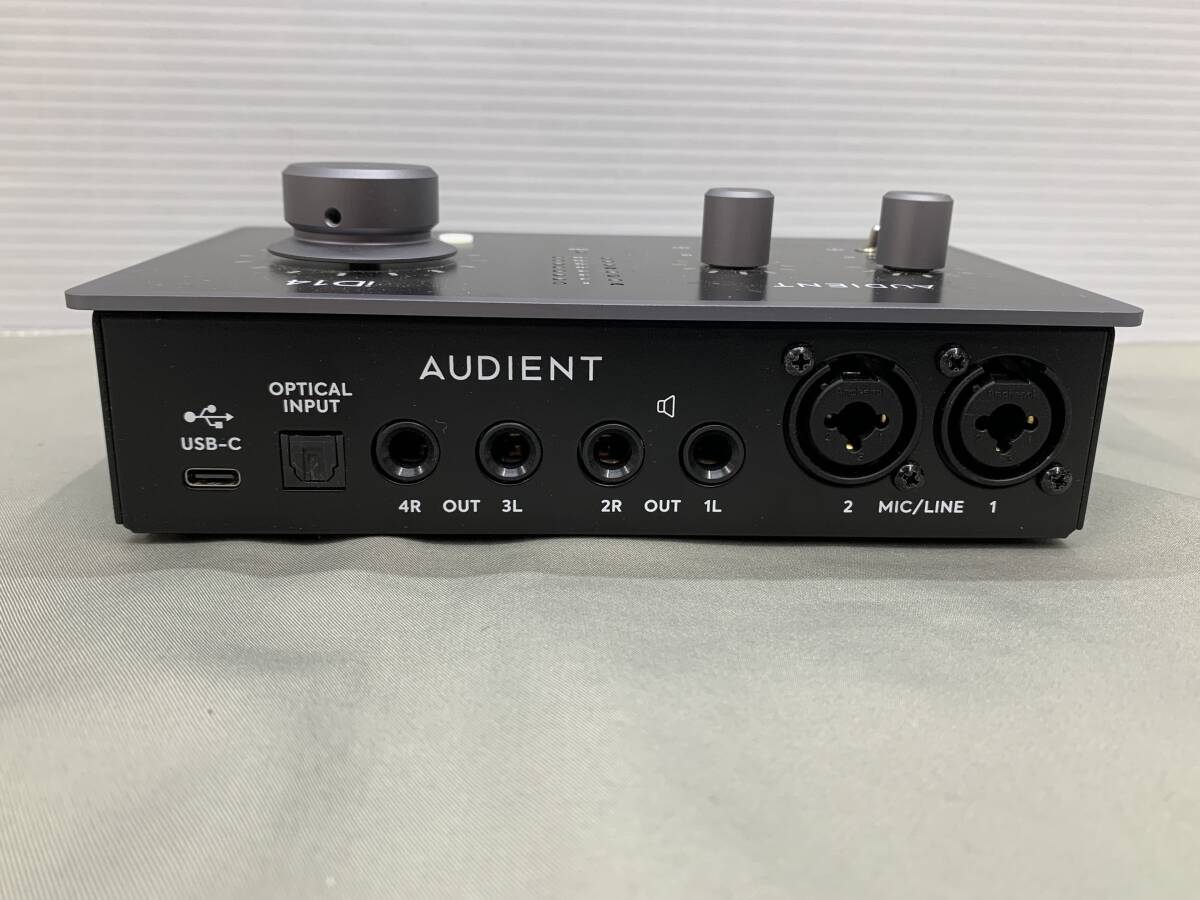 95-KK131-60s AUDIENT ID14 аудио интерфейс рабочее состояние подтверждено 