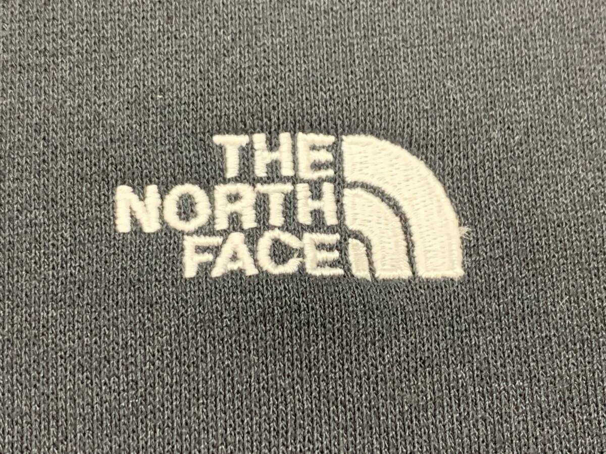 132-KM2706-100s THE NORTH FACE ザノースフェイス Small Logo Heather Sweat Crew NT62337 スウェット ブラック Sサイズ_画像5