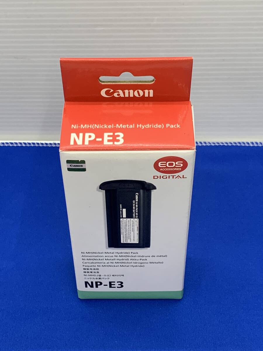 105-KE1293-60/ キャノン ニッケル水素バッテリー NP-E3 未使用品