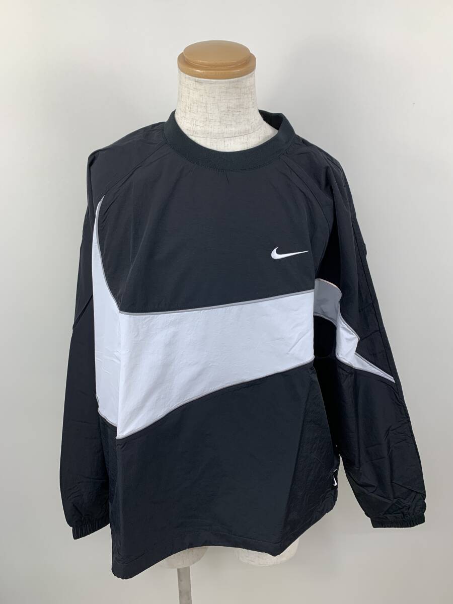 141-KM2681-100s NIKE ナイキ ナイロン ジャケット ブラック DX0661-010 Lサイズ AS M NK SWOOSH WVN JACKET