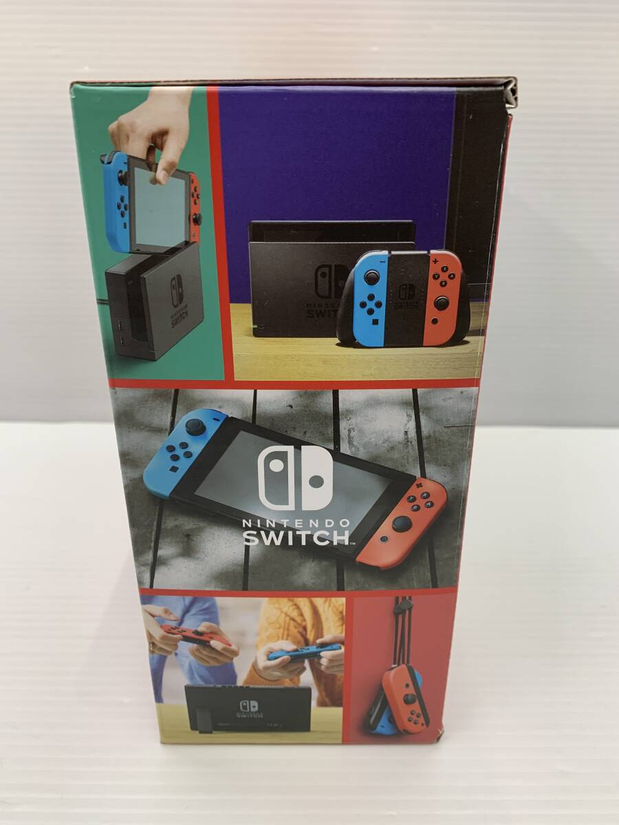 56-KG1559-100: Nintendo Switch 本体 Joy-Con(L) ネオンブルー/(R) ネオンレッド HAD-S-KABAH バッテリー長持ちモデル 未使用品