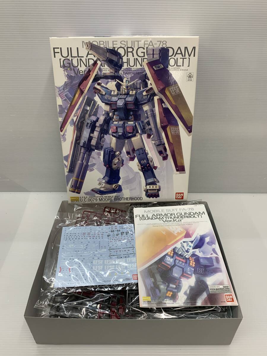 72-KT3991-120s MG フルアーマー・ガンダム Ver.Ka サンダーボルト 未組立品