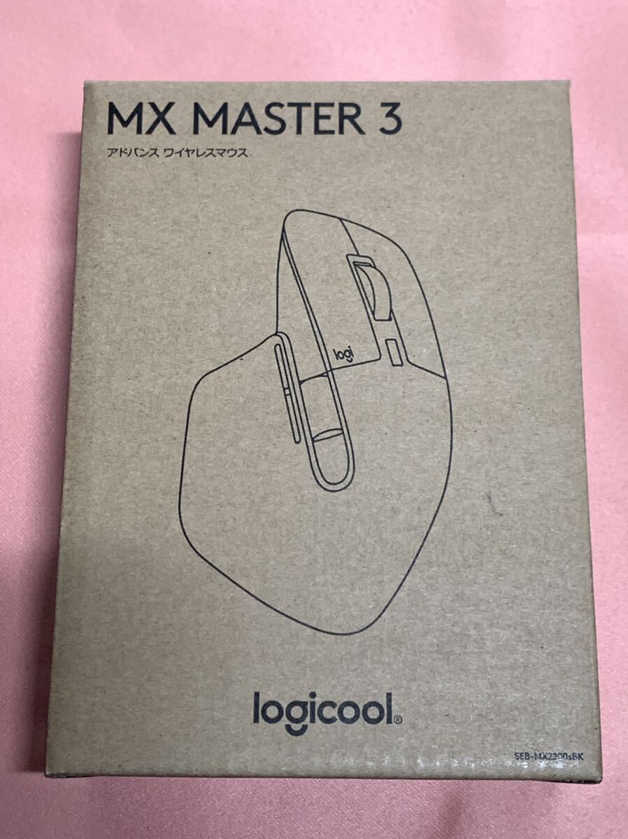 Logicool ロジクール MX Master 3 Advanced Wireless Mouse SEB-MX2200sBK [ブラック] ワイヤレスマウス Bluetooth 新品未使用品の画像4