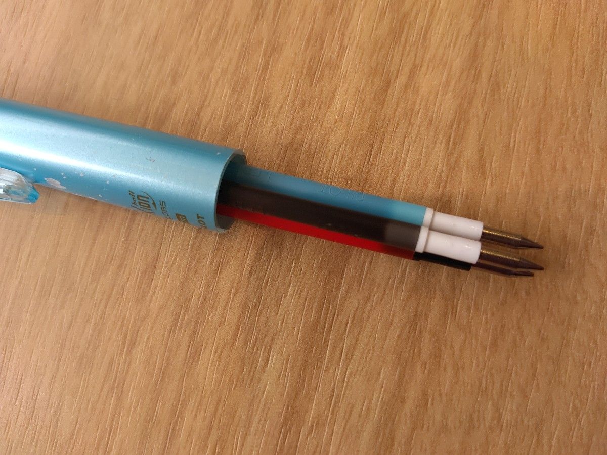 フリクション　3色　ペン　消えるペン　水色　スカイブルー