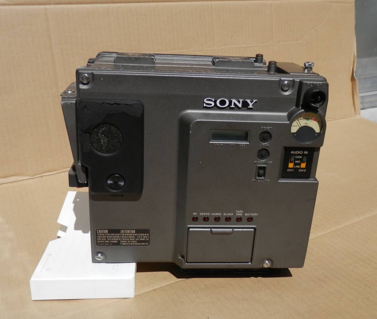 SONY BETACAM BVV-1A магнитофон 