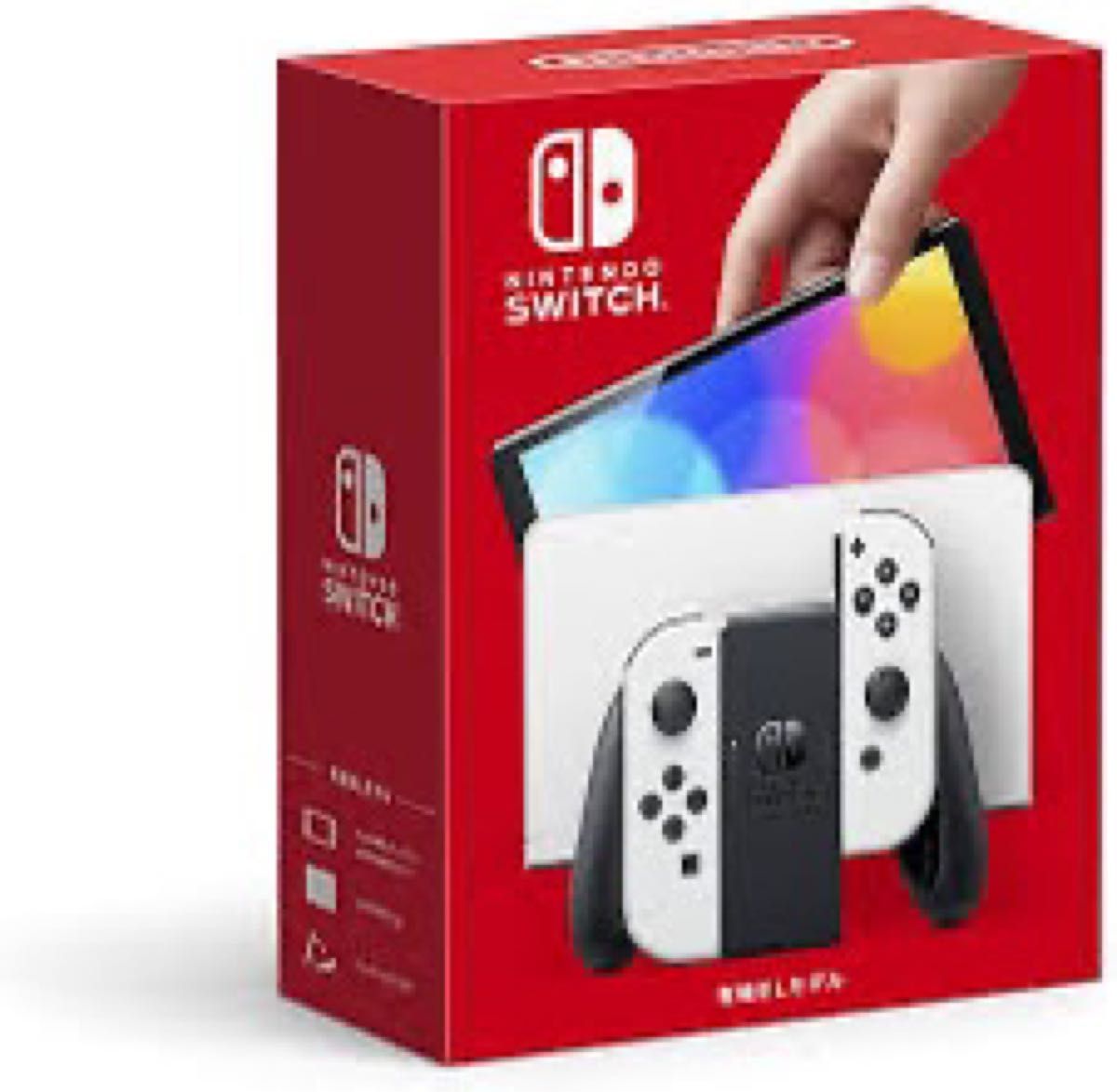 新品未開封　2個セット　Nintendo Switch 有機ELモデル ネオンレッド ホワイト