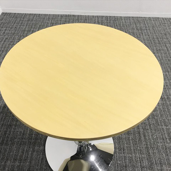  круг стол настольный подниматься и опускаться тип высокий стол простой б/у * TR-863870B