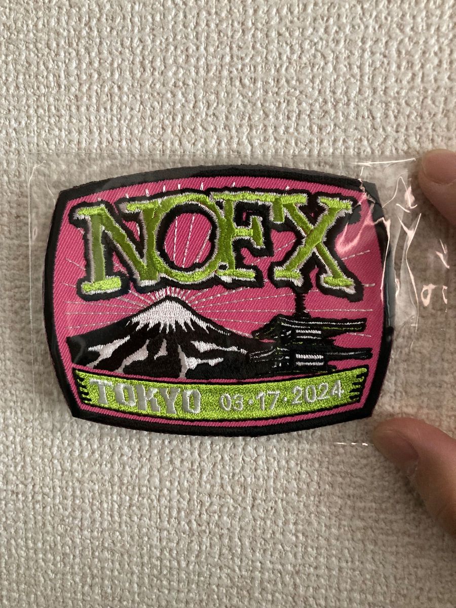 ＮＯＦＸ　東京限定　パッチ Patch PUNK SPRING パンスプ