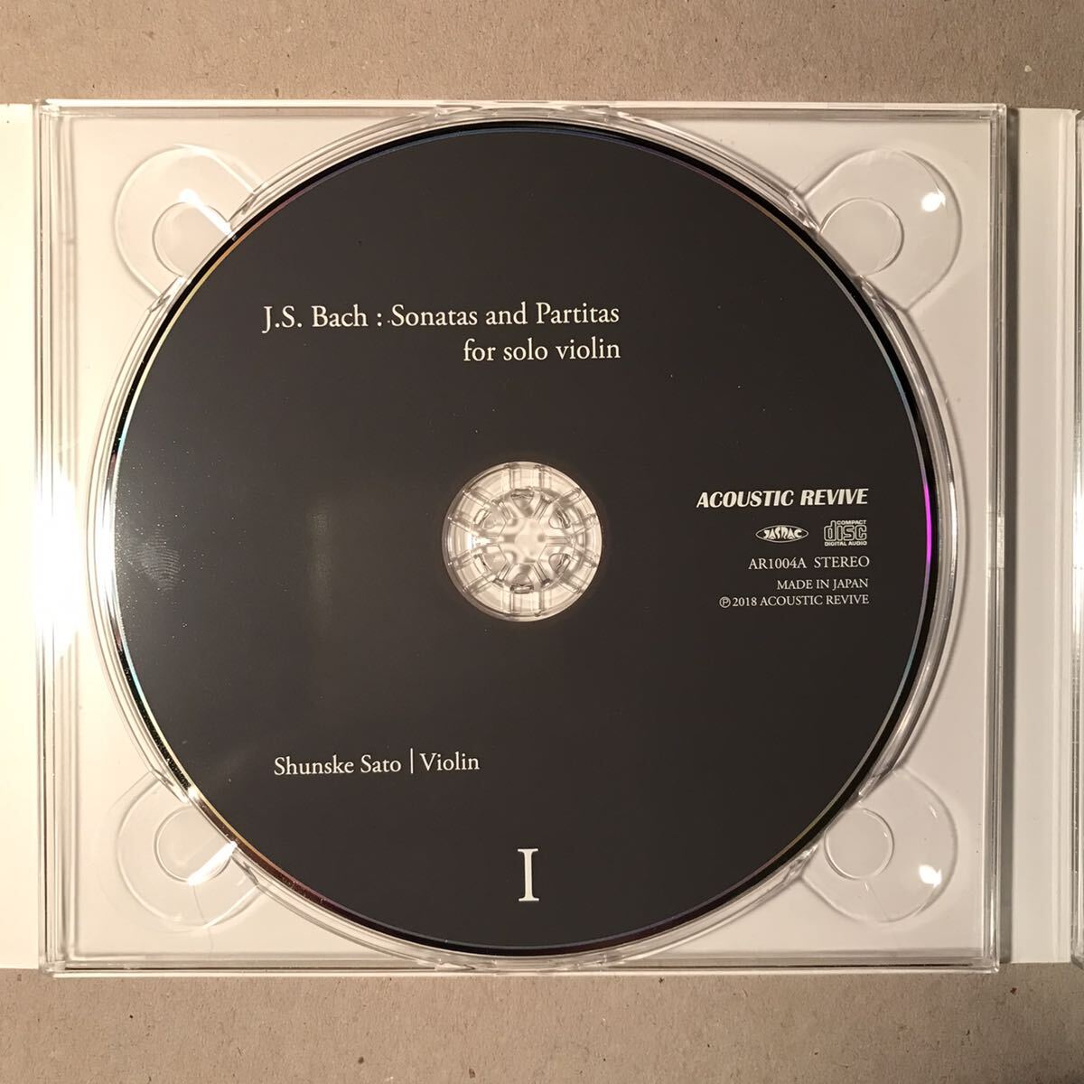 【2CD】Shunske Sato 佐藤俊介／J.S.Bach：無伴奏ヴァイオリン・ソナタ＆パルティータ Sonata and Partitas for solo violin／バッハ_画像4
