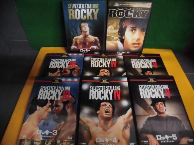 DVD ロッキー 1-5の5枚セット 3-5はDTSエディション シルベスター・スタローンの画像2