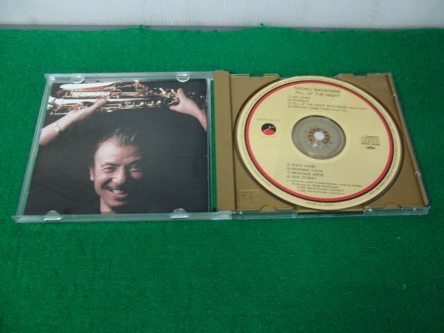 CD 渡辺貞夫 フィル・アップ・ザ・ナイト　43XD-2010 ゴールドディスク_画像4