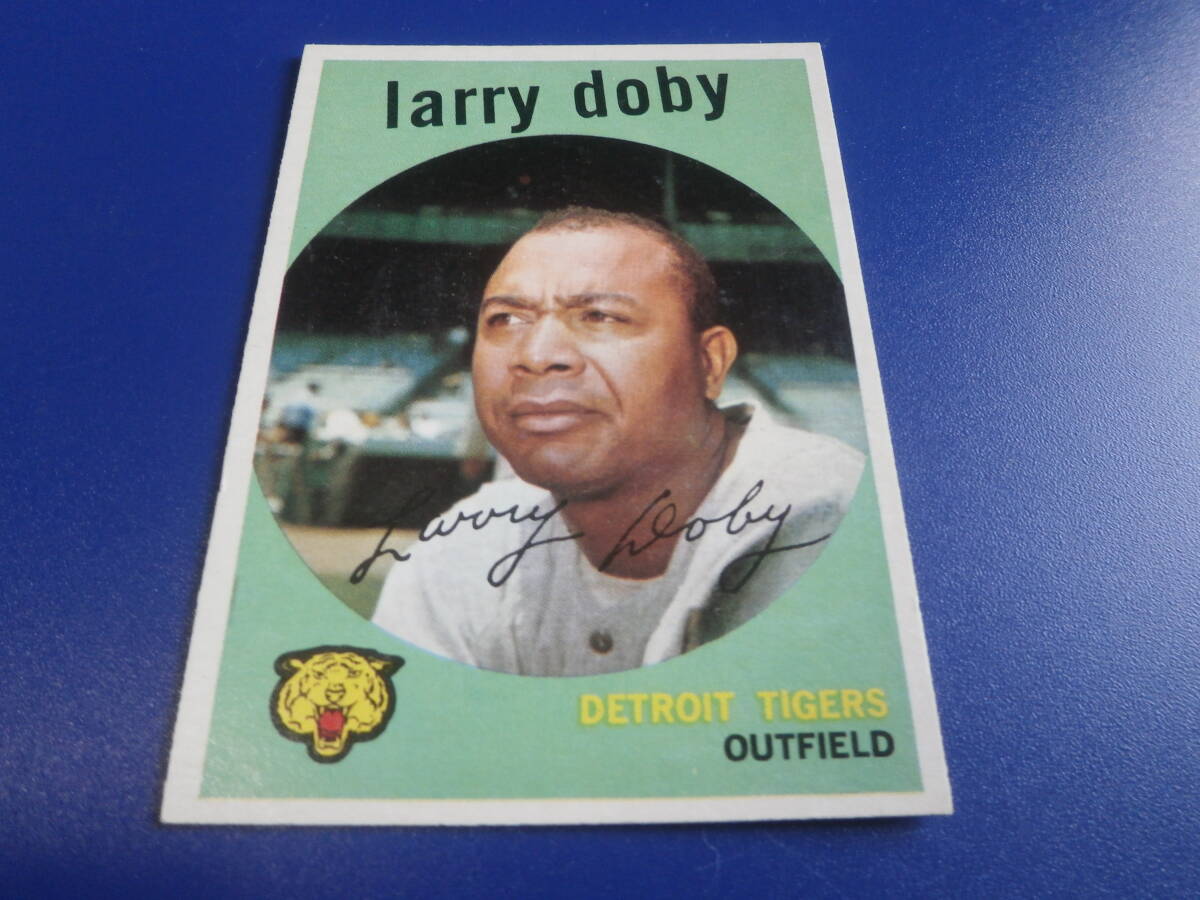 １９５９ TOPPS ＃４５５ LARRY DOBYの画像1