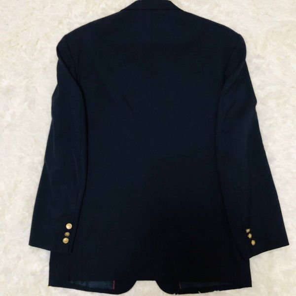 VERO UOMO　スーツ　テーラードジャケット　XL　ネイビー　紺　ウール100％　ブレザー　メンズ　_画像7