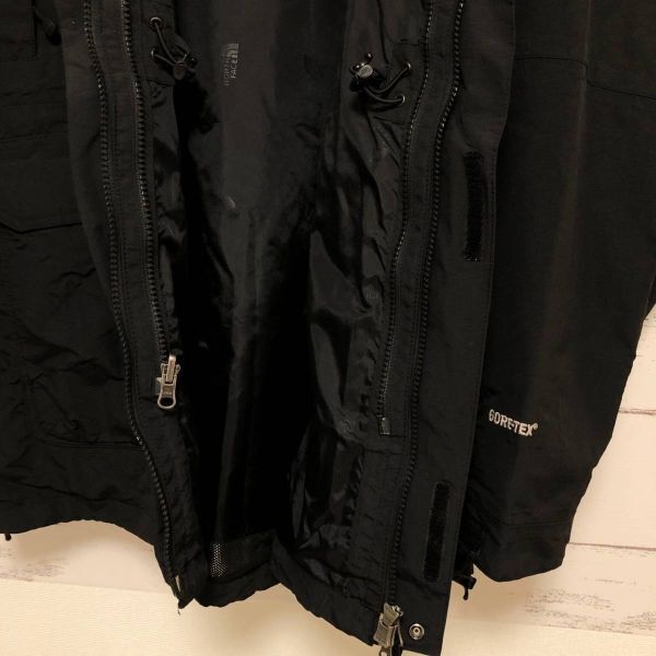 ノースフェイス THE NORTH FACE ナイロンジャケット XXL ブラック 黒 マウンテンパーカー GORETEX アウトドア アウター メンズの画像7