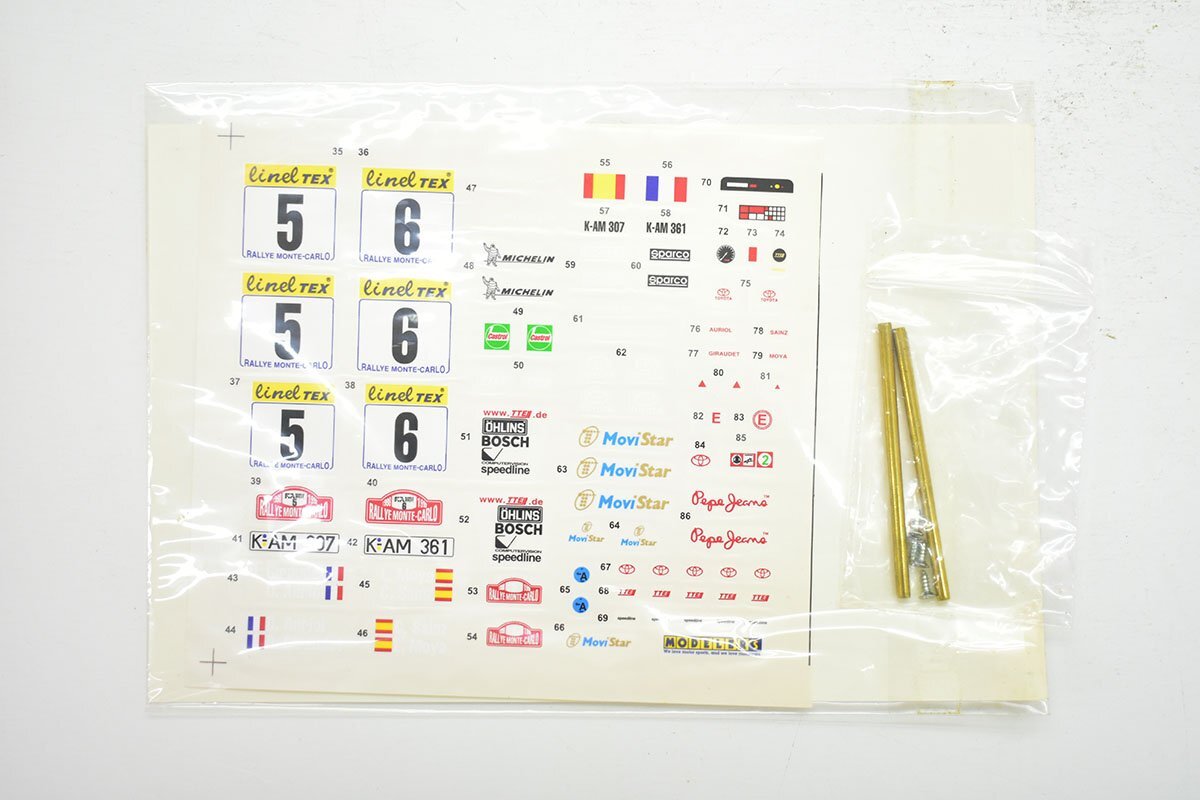 未組立 MODELER'S 1/24 トヨタ カローラ WRC レジンキット 未組立 MODELER'S 1/24 トヨタ カローラ WRC レジンキット