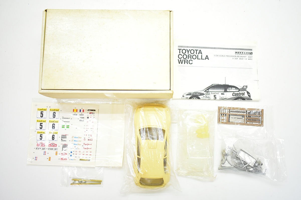 未組立 MODELER'S 1/24 トヨタ カローラ WRC レジンキット 未組立 MODELER'S 1/24 トヨタ カローラ WRC レジンキット