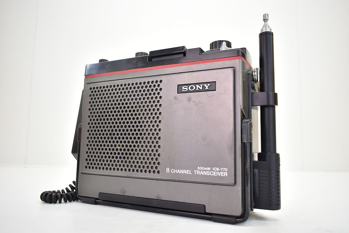 SONY ICB-770 500mW 8ch トランシーバー[ソニー][TRANSCEIVER][CB無線 