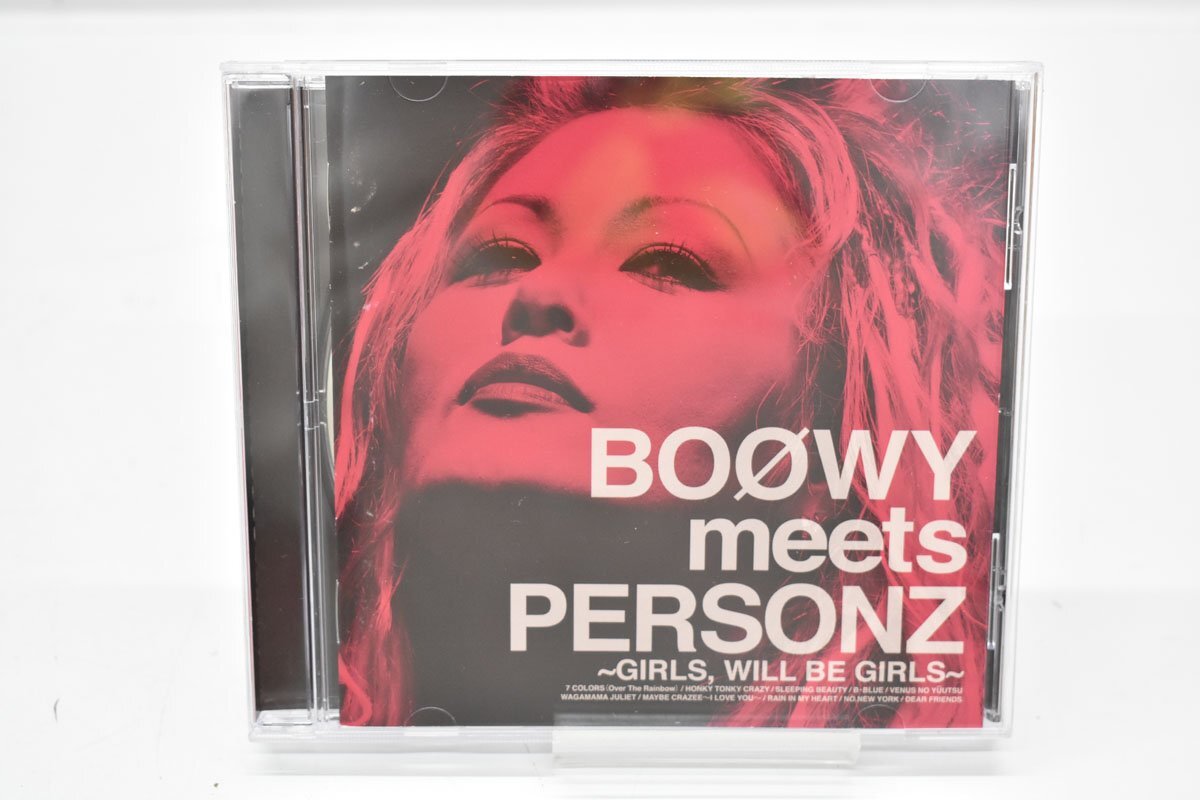 CD BOOWY meets PERSONZ 再生OK [GIRLS Will BE GirlS][7COLORS][B.BLUE][わがままジュリエット][氷室京介][布袋寅泰]_画像1