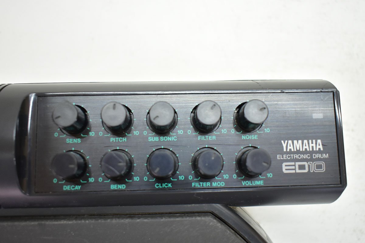 YAMAHA ED10 電子ドラム 2点まとめて[ヤマハ][アナログシンセサイザー][ビンテージ][楽器][名機]8Mの画像8