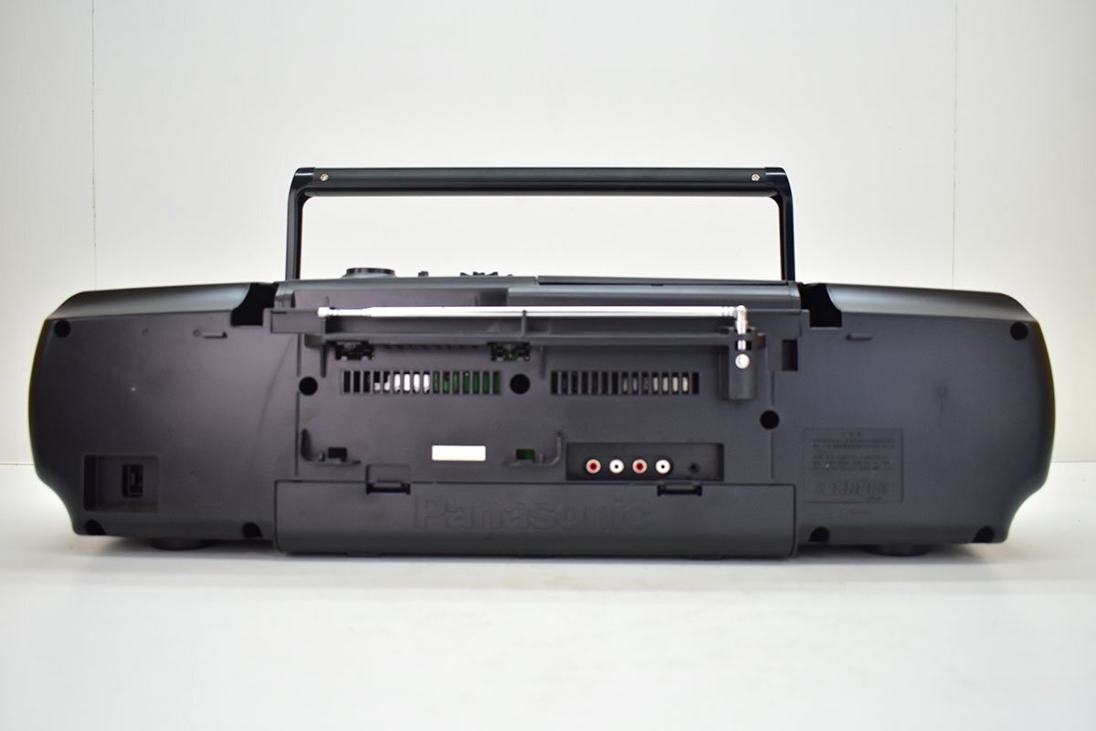 Panasonic RX-DT7 CDラジカセ リモコン 説明書付き 再生動作OK[パナソニック][Wカセット][バブルラジカセ]60Mの画像4