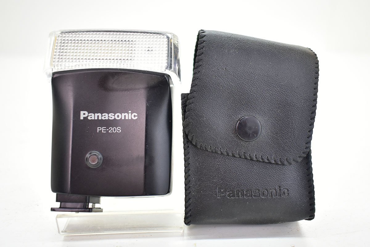 Panasonic PE-20S ストロボ ケース付 発光確認済[パナソニック][フラッシュ][カメラ][アクセサリー]13Mの画像1