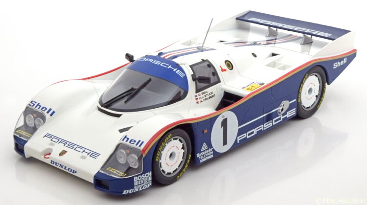 ノレブ 1/18 ポルシェ 962 C 優勝 24時間ル・マン 1986 ベル スタック ホルバート デカール付き 1000台限定 187400_画像1