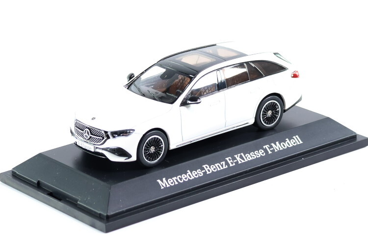 Scale 1/43 メルセデスベンツ Eクラス ワゴン S214 2024 ホワイト iScale Mercedes-Benz E-Class state Opalite white bright B66961120