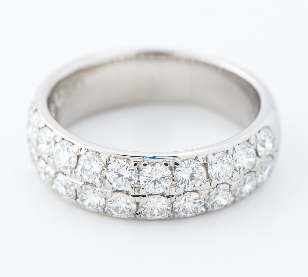 人気が高い 81818円 ロイヤルアッシャー プラチナ900 ダイヤモンド計1.50ct 指輪