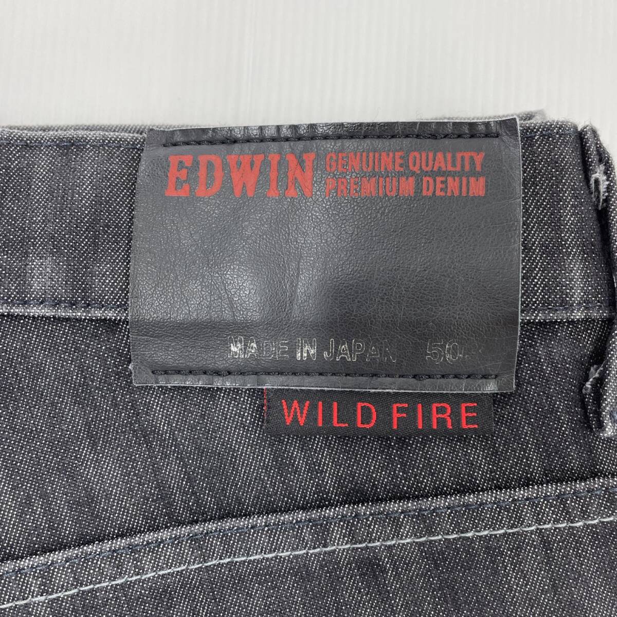 EDWIN エドウィン デニムパンツ size36/黒 メンズ_画像7