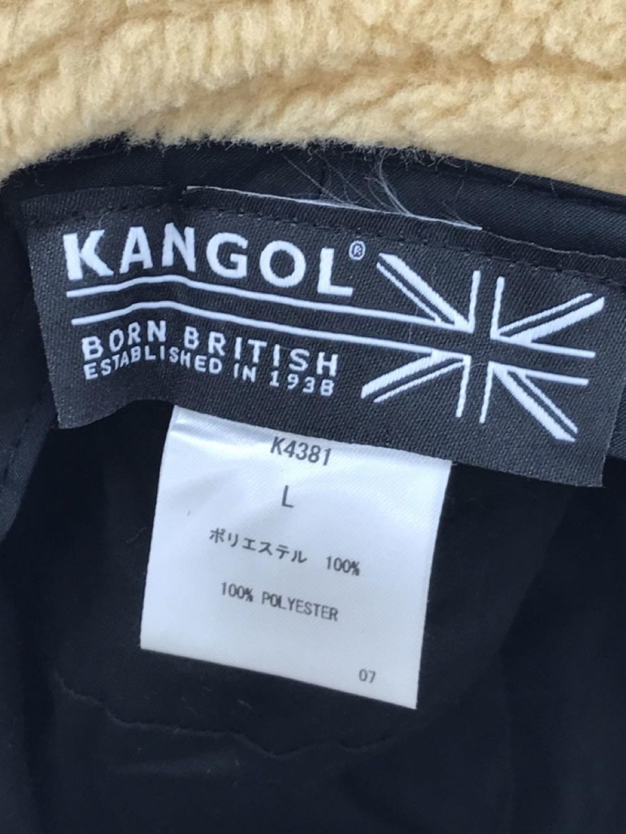 KANGOL カンゴール ボア バケット ハット sizeL/ベージュ ◇■ ☆ ebc6 メンズ_画像6