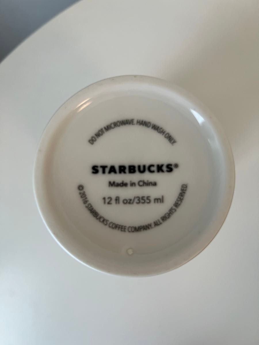 スターバックス STARBUCKS パリ購入　陶器　タンブラー