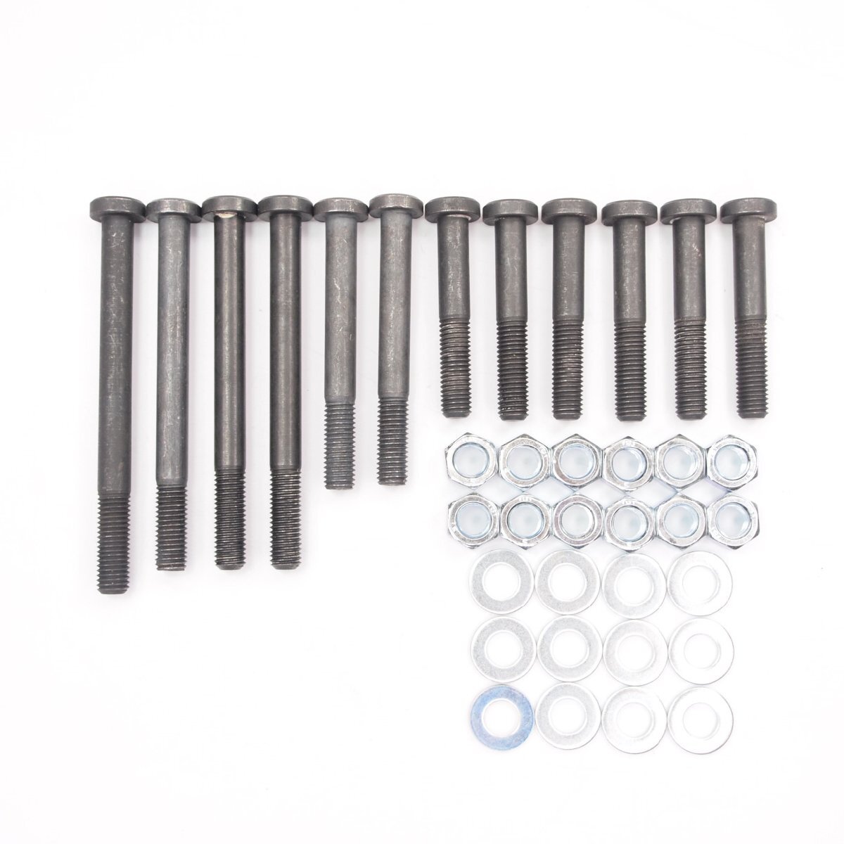 Engine casing bolt set for VESPA Smallframe 50s V90 PV125 ET3 PK S - 12 bolts ベスパ エンジンケース ボルトセット_画像1