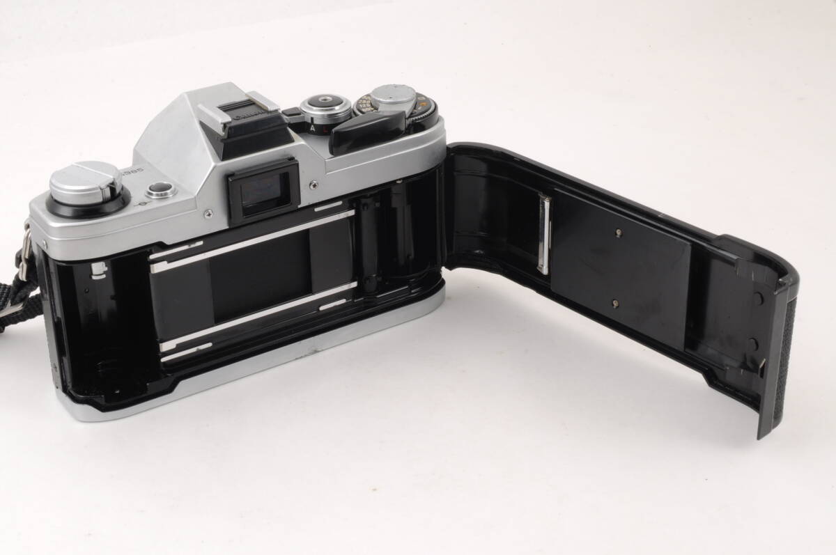 シャッター鳴き無し 動作品 キャノン Canon AE-1 ボディ シルバー MF 一眼レフ フィルムカメラ 管K6178_画像8