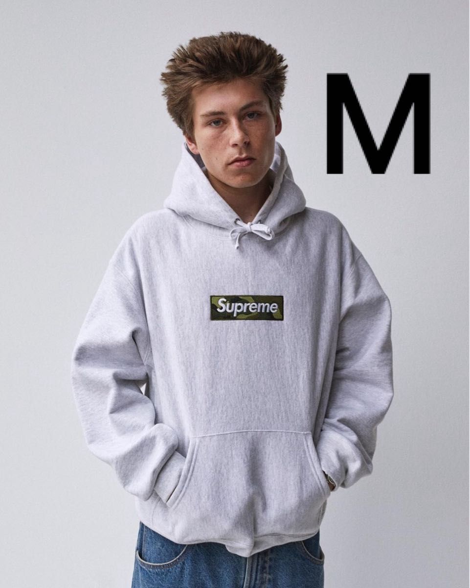 Supreme Box Logo Hooded Sweatshirt 迷彩 Ｍサイズ パーカー