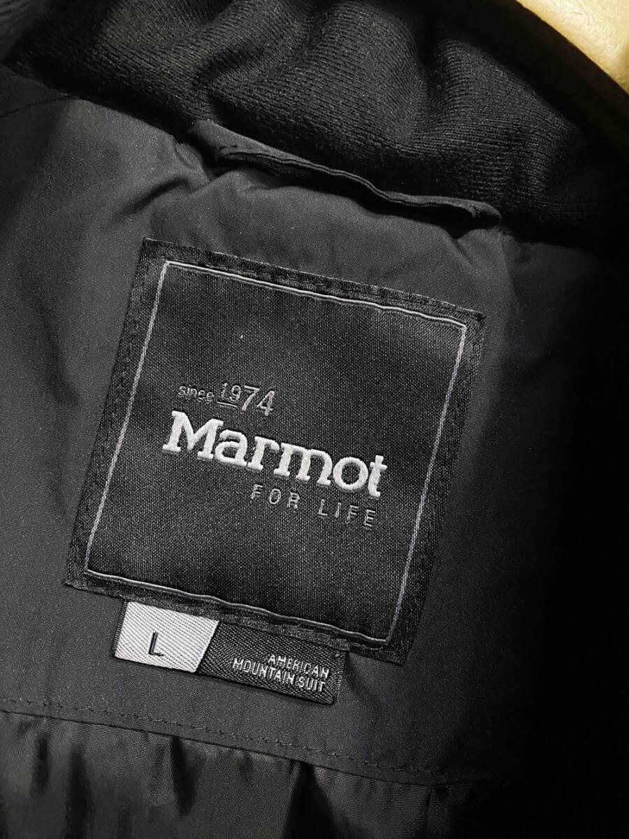 (T3432) MARMOT ダウンジャケット メンズ L サイズ 正規品_画像3