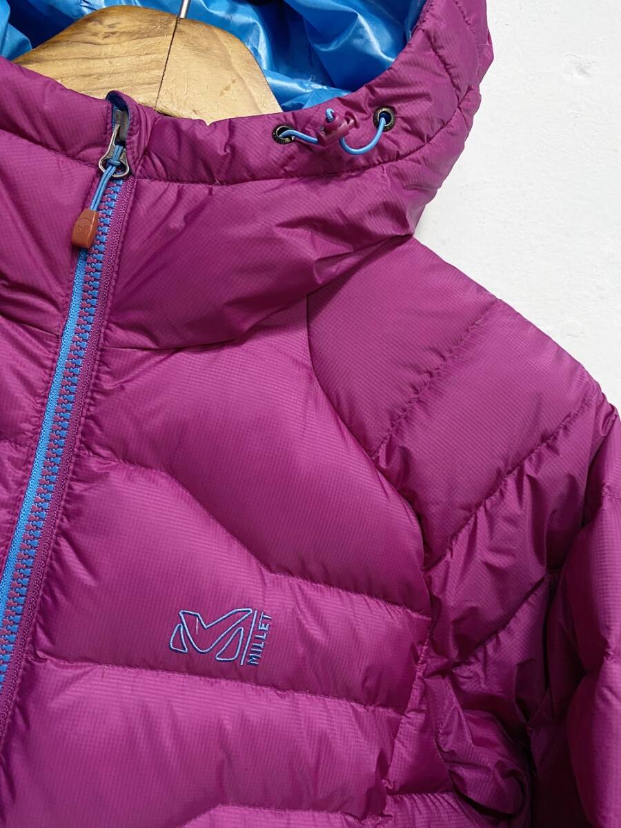 (T3450) MILLET WINDSTOPPER ダウン ジャケット レディース M サイズ 正規品_画像2