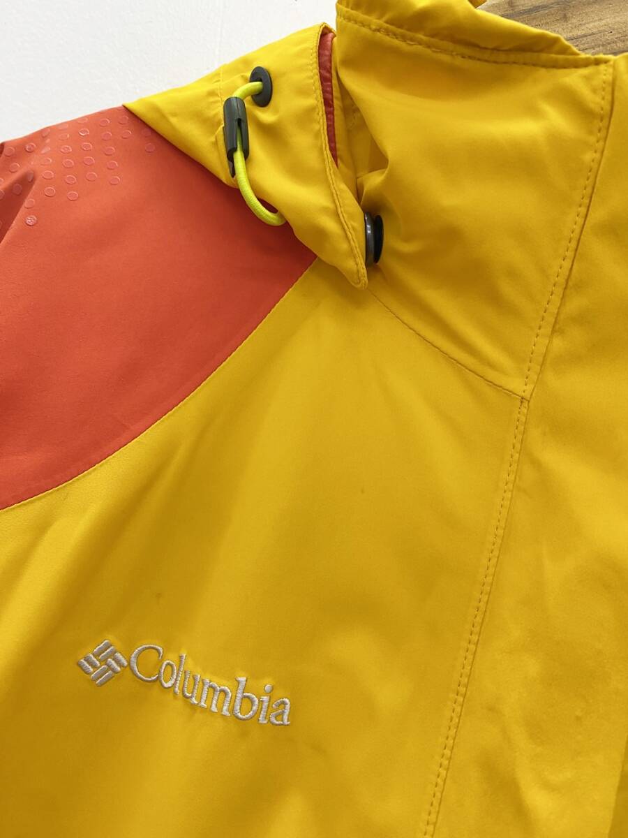 (T3530) COLOMBIA OMNI-TECH WINDBREAKER JACKET ウィンドブレーカー ジャケット メンズ L サイズ 正規品_画像2