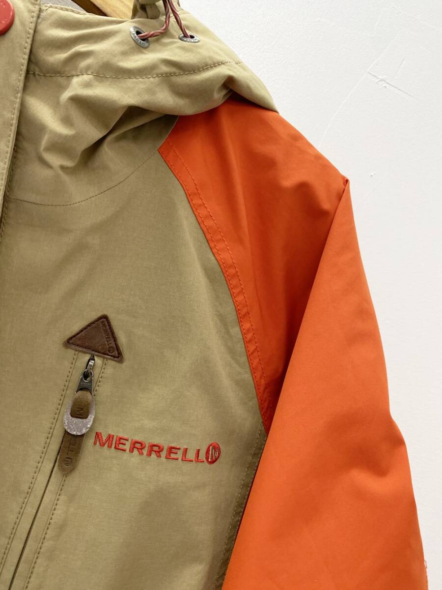 (T3712) MERRREL GORE-TEX WINDBREAKER JACKET ウィンドブレーカー ジャケット レディース M サイズ 正規品_画像2