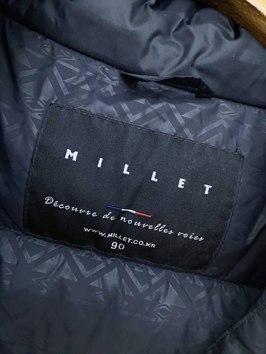 (T3756) MILLET ダウン ジャケット レディース S サイズ 正規品の画像6