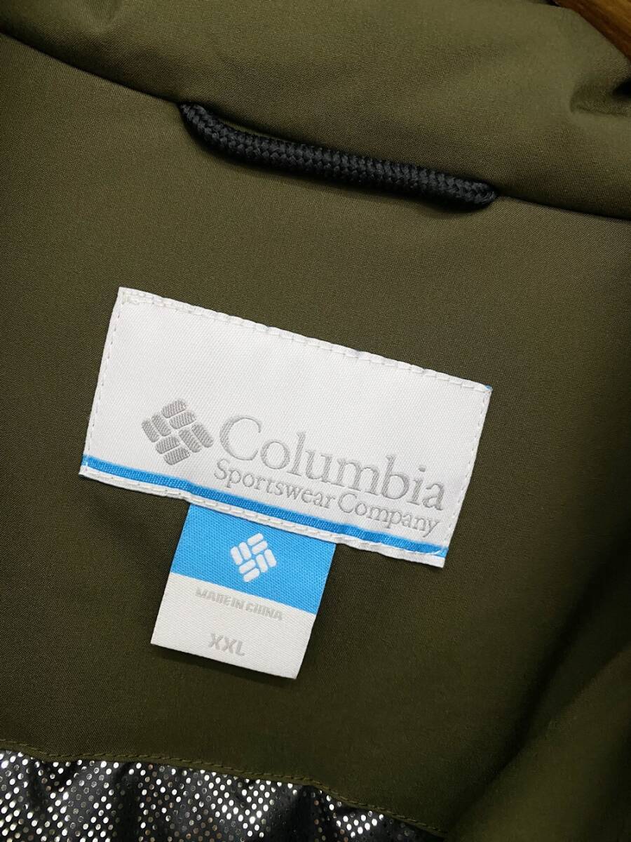 (T3902) COLOMBIA OMNI-TECH ダウンジャケット メンズ XXL サイズ 正規品 _画像4