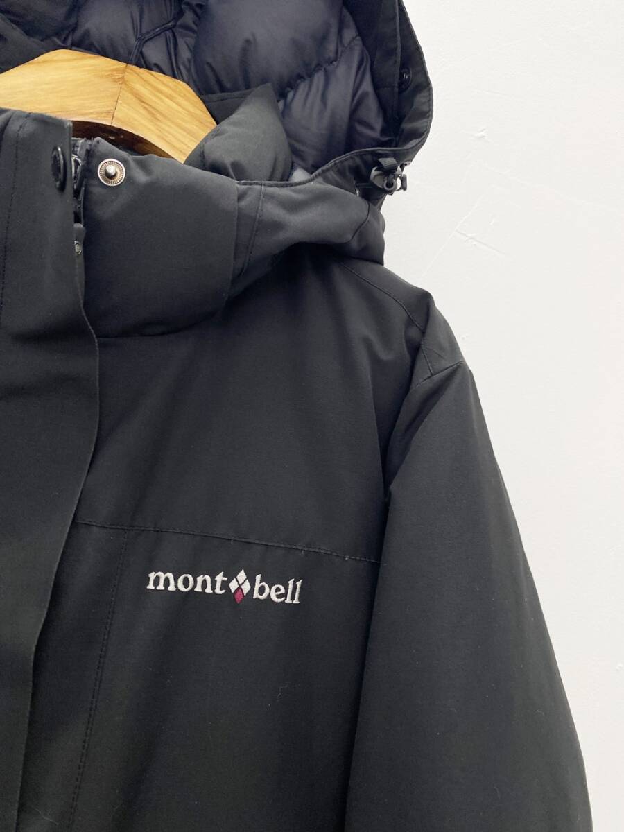 (T4035) MONT-BELL ダウンジャケット レディース M サイズ 正規品_画像2